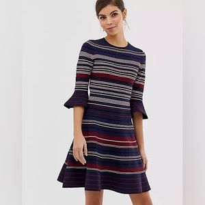 Ted Baker Tayiny Skater Dress size 2 (Ted baker sizing)